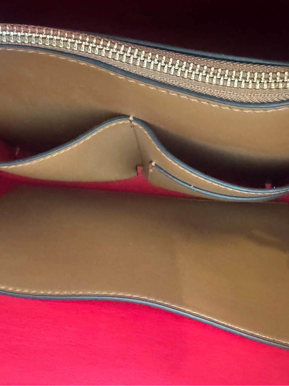 Halston Brooke Tote Bag Taupe Tote Bag - Picture 8 of 9